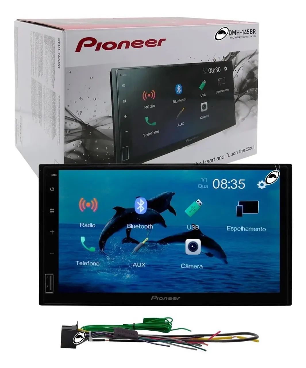 Multimídia Pioneer Dmh-145br 
