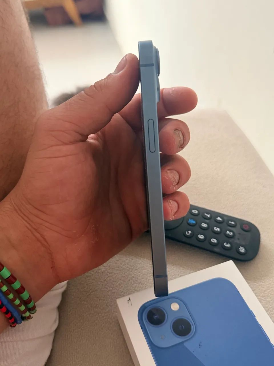 Iphone 14 128gb azul - Foto 4