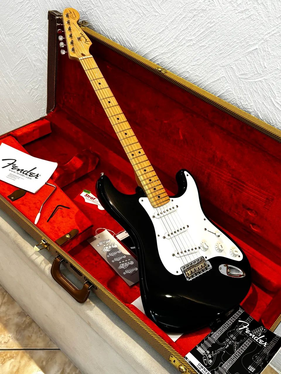 Guitarra Fender Stratocaster Eric Clapton BLACKIE - Instrumentos