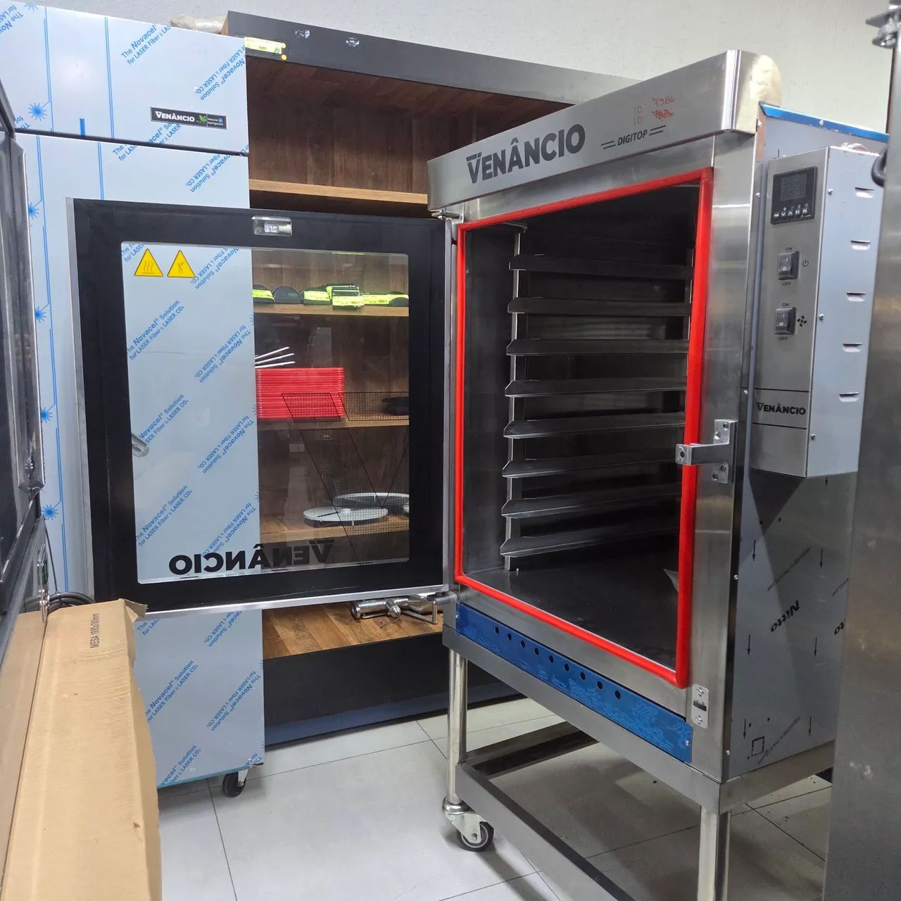 FORNO TURBO Á GAS 8 ESTEIRAS / FORNO INDUSTRIAL A GÁS 8 ESTEIRAS  - Foto 2