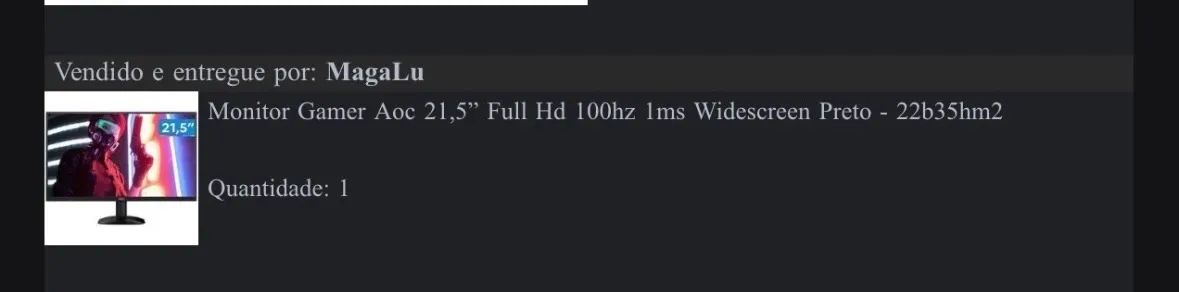 Monitor GAMER AOC 21.5 100hz 1ms zero - Foto 3