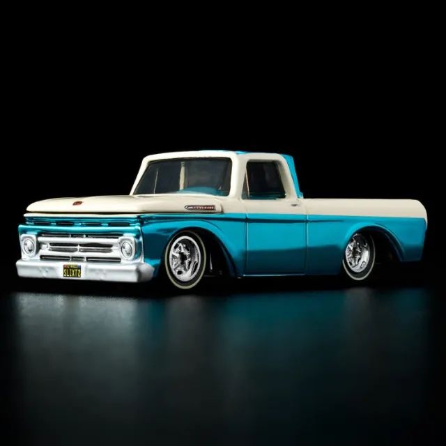 Miniatura Hot Wheels RLC 1962 Ford F-100 Pickup Red Line Club