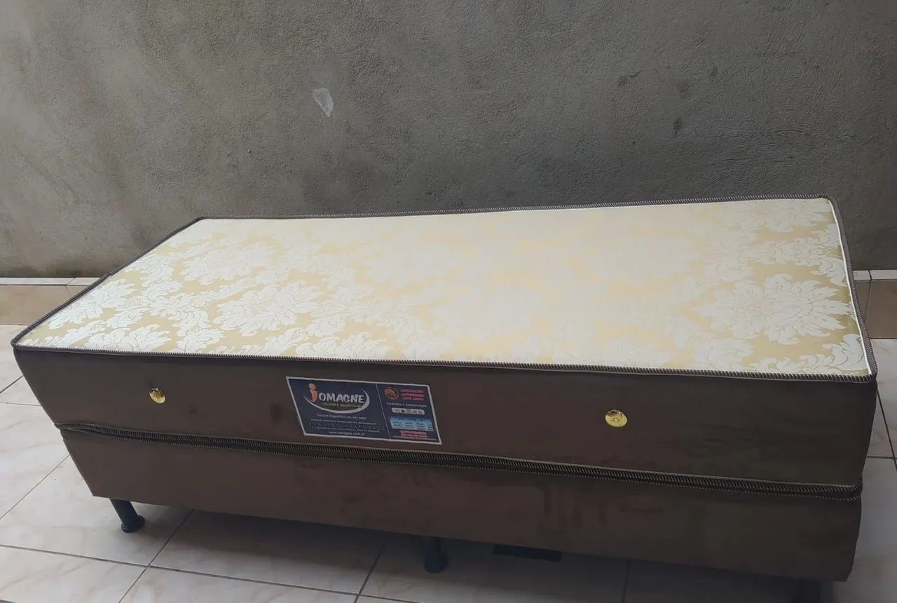 Cama box solteirão 