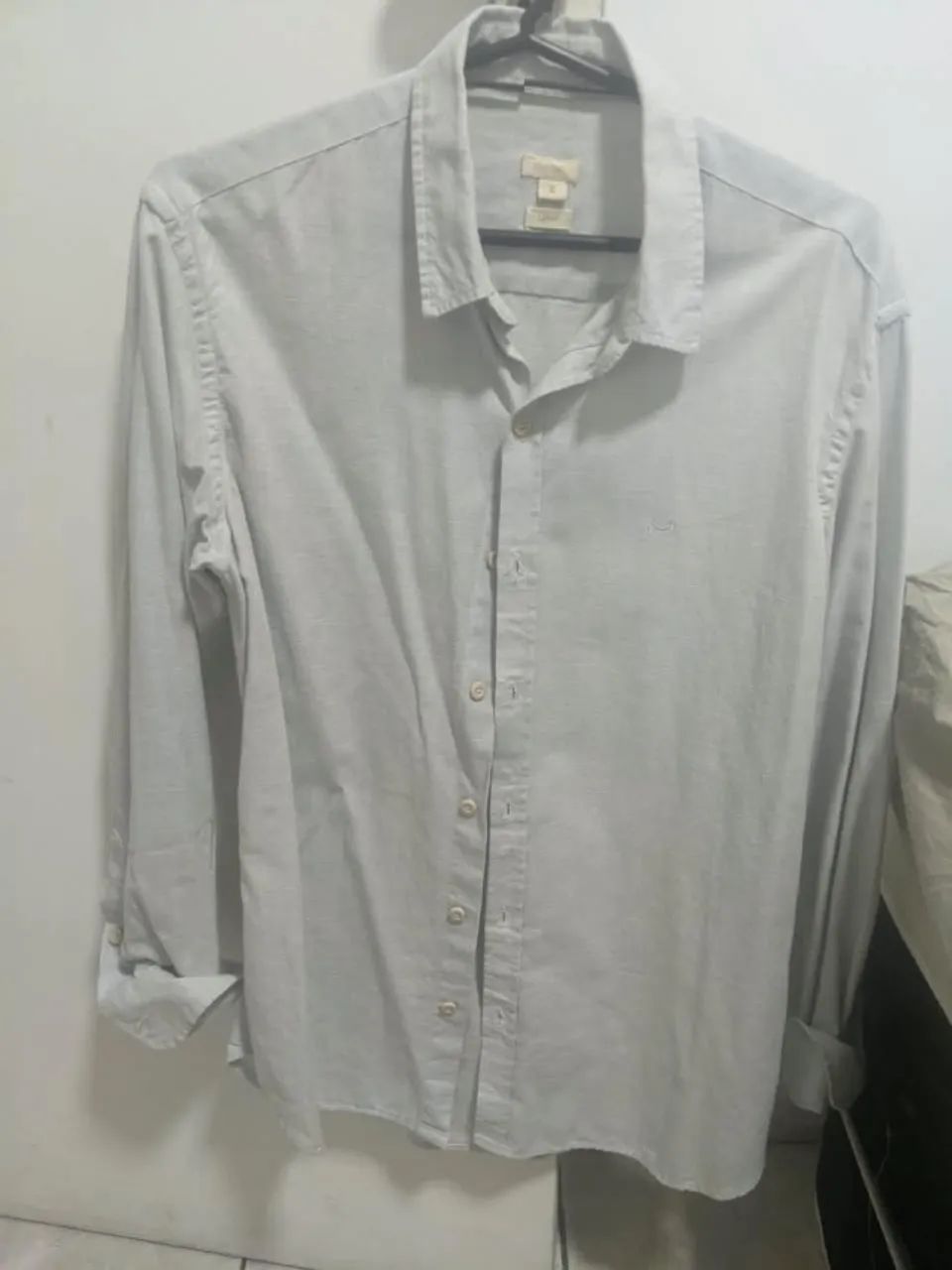 Camisa social de linho