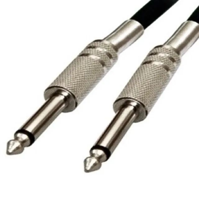 Cabo Guitarra Violão Baixo P10 x P10 Mono Preto 5 Metros MTX _ MS102 - Foto 2