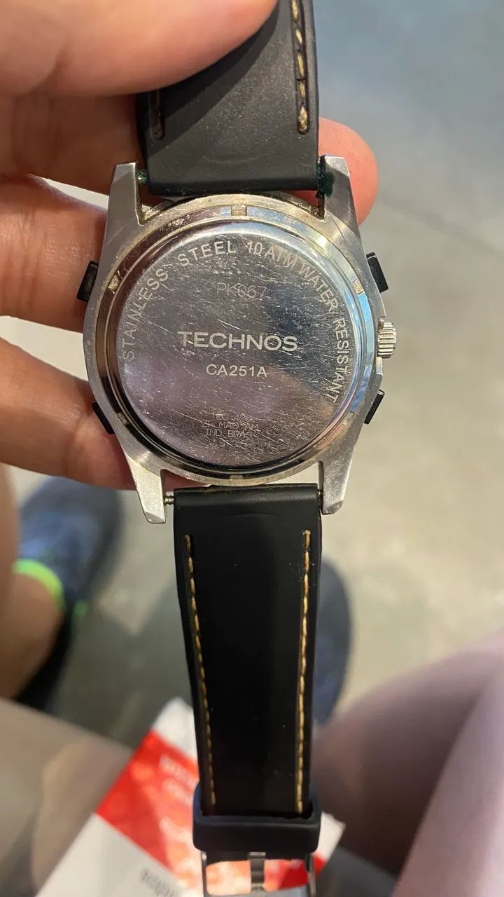 Relógio Technos Anadigi Original - Cronômetro, Alarme e Resistência à Água - Foto 3