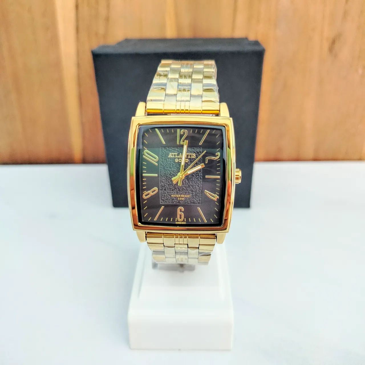 Novo atlantis gold original relógio de pulso  - Foto 3