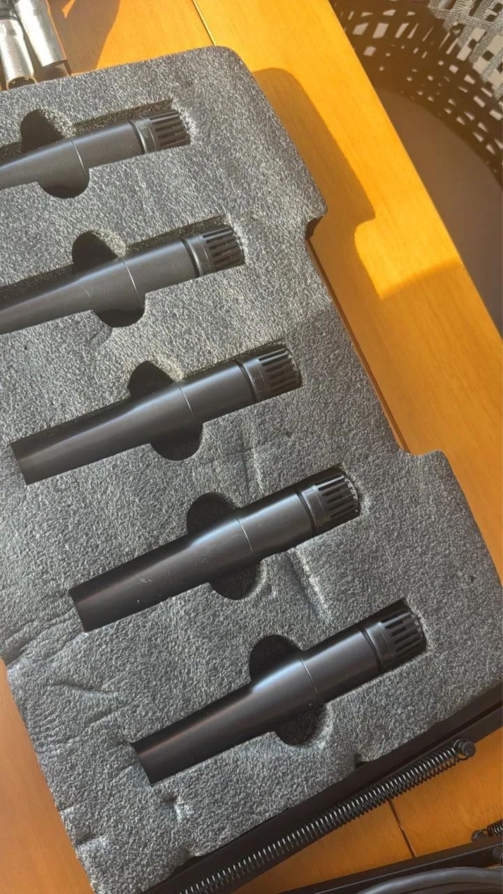 Microfone percussão 