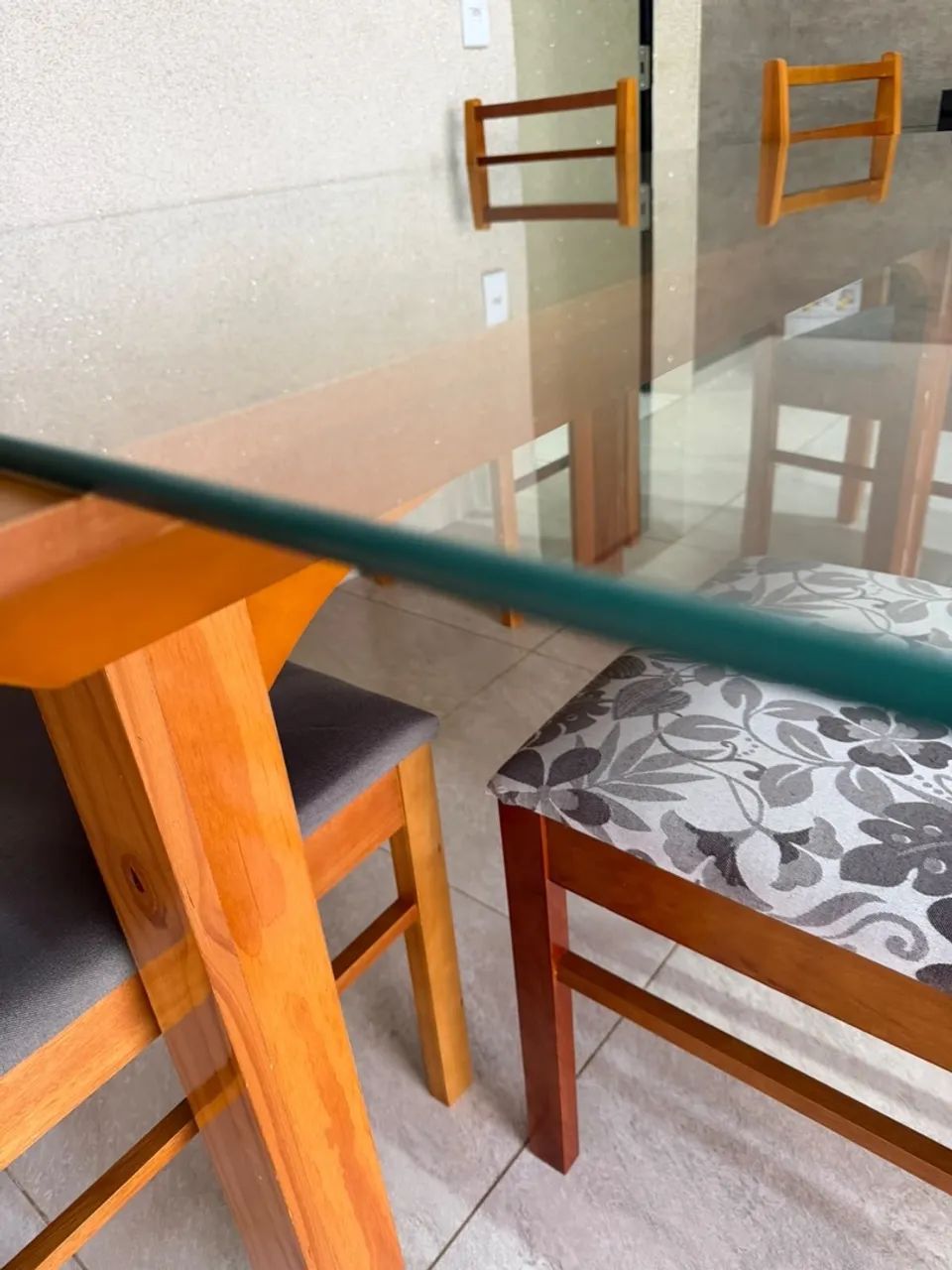 Tampo de vidro para mesa (sem base) - Foto 5