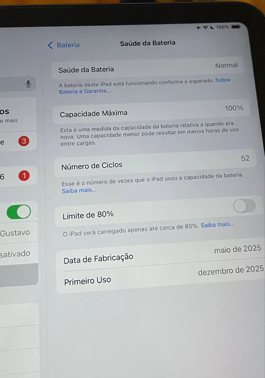 iPad 11 a16 (128gb) com garantia Apple , cor azul  - Foto 2