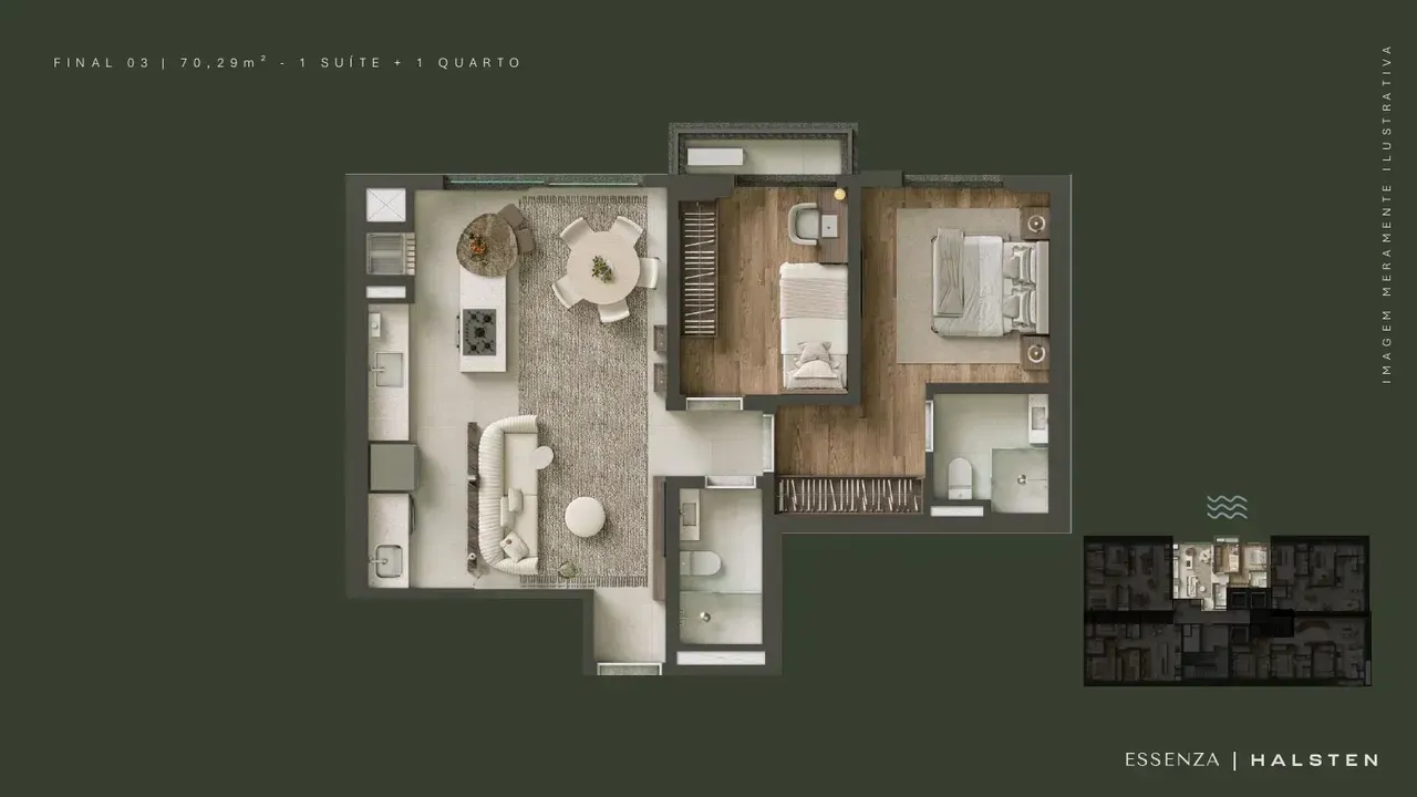 PLANTA 70m²