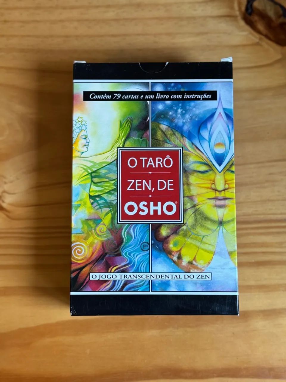 Tarô zen, de Osho (nova edição) - caixa com livro + 79 cartas  