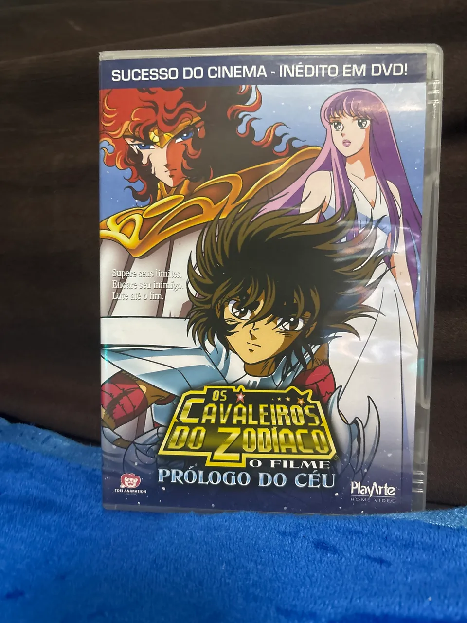 DVD original CAVALEIROS DO ZODIACO 