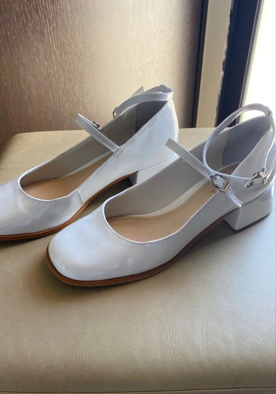 Sapato branco boneca Schutz  - Foto 3