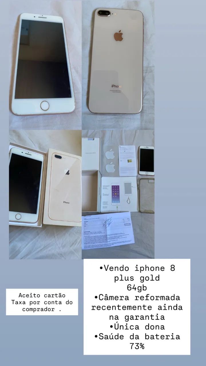 Iphone 8 plus rose gold - Foto 4