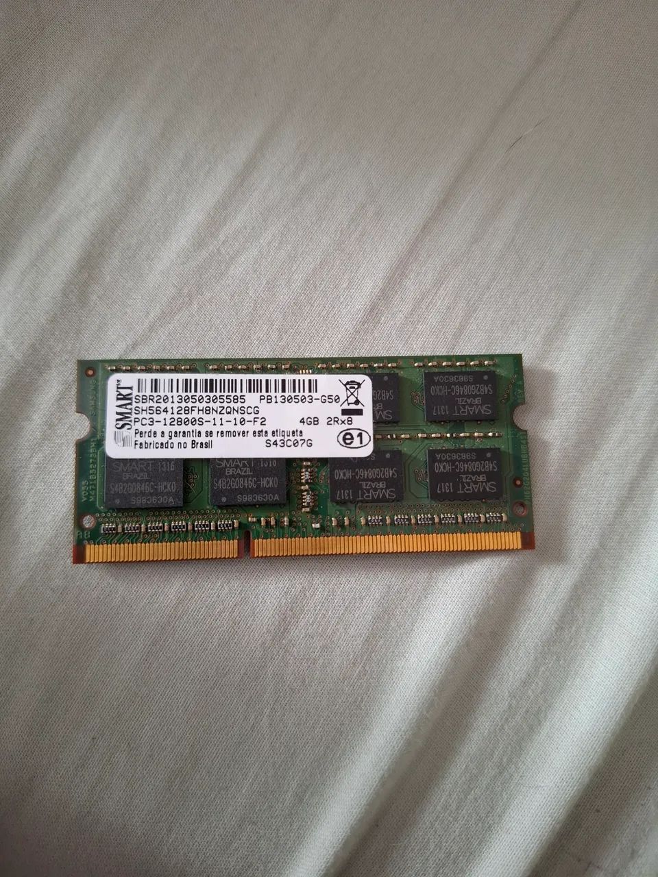 Memória RAM notebook