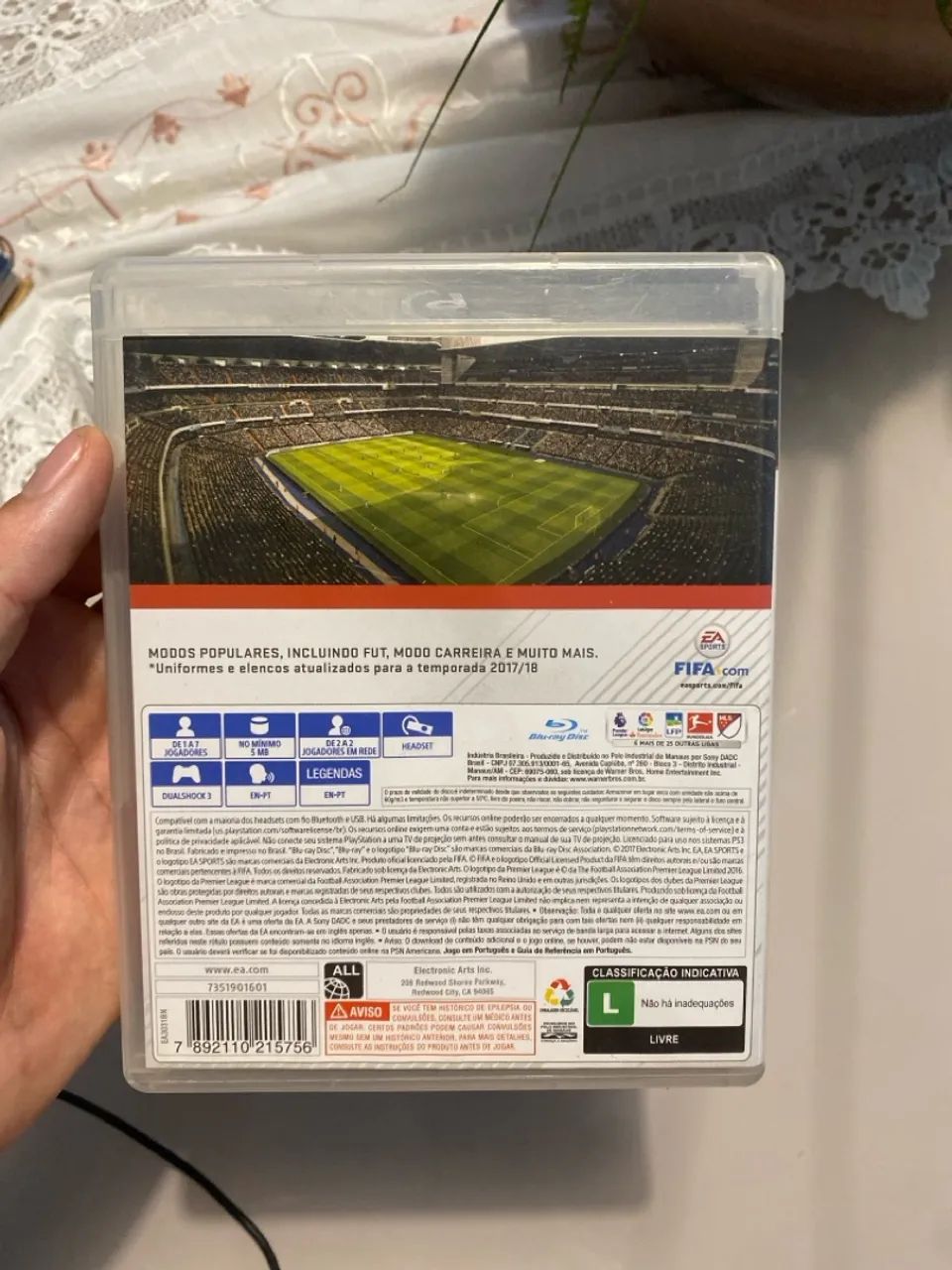 FIFA 18 para ps3 (bem conservado) - Foto 3