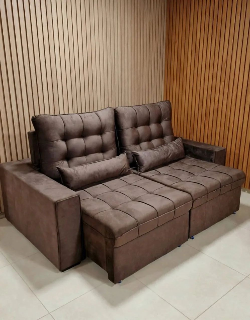 Sofá Retratil reclinavel 2,20cm 