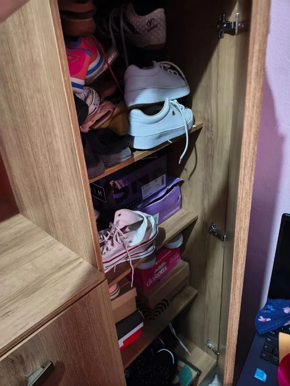 Vendo cômoda com sapateira usada em ótimo estado  - Foto 2