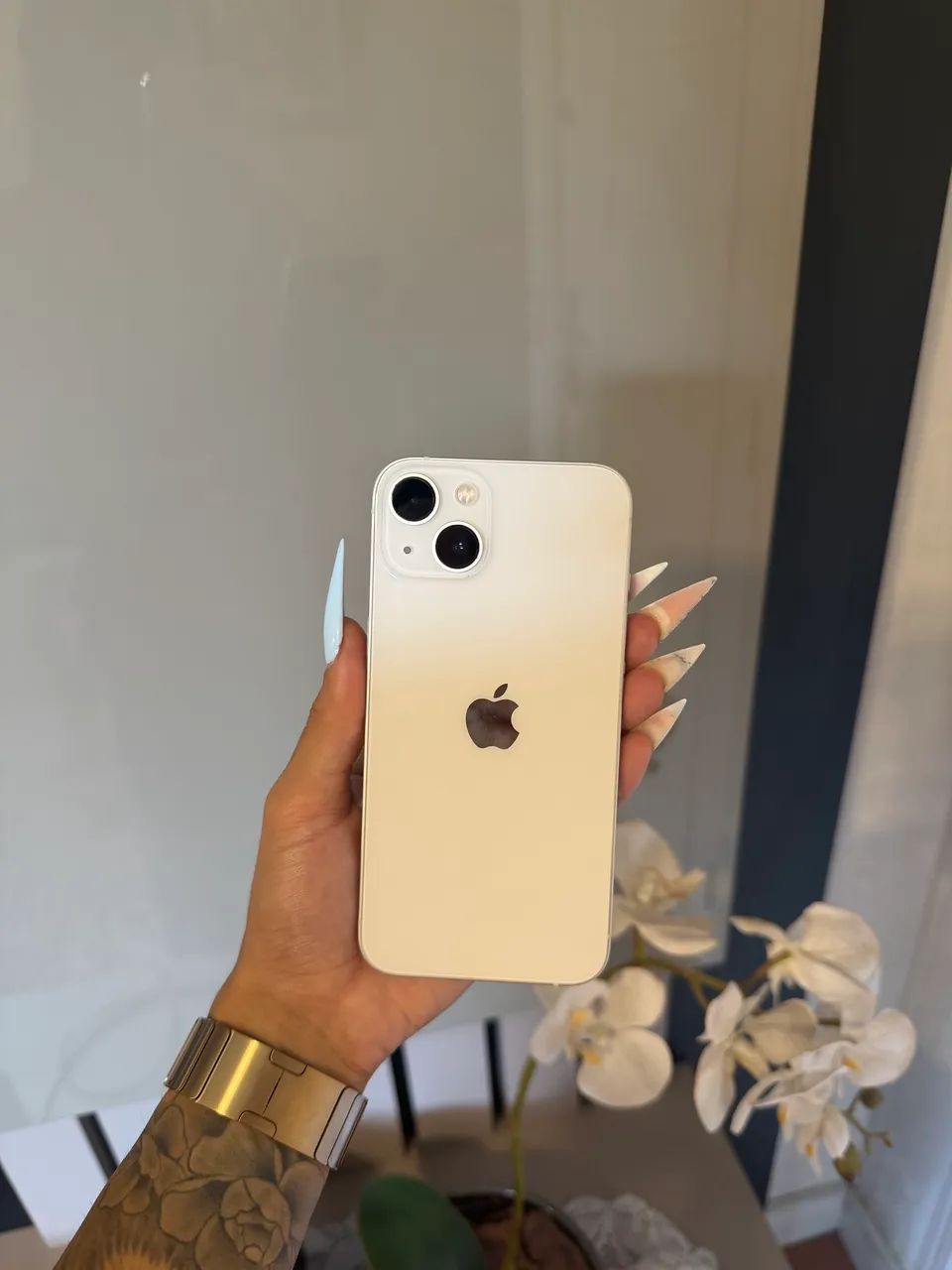 iPhone 13 128GB Branco IMPECÁVEL 