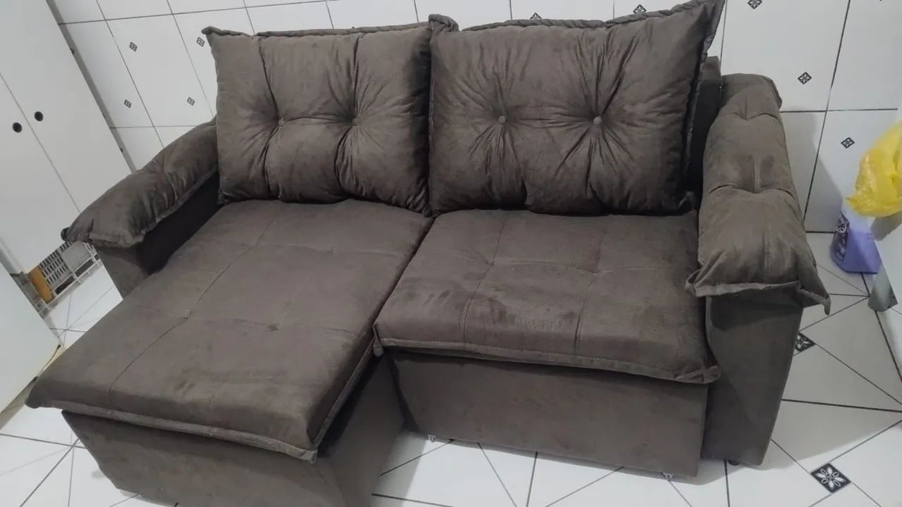 Sofá retrátil Texas luxo 1.80m frete grátis  - Foto 3