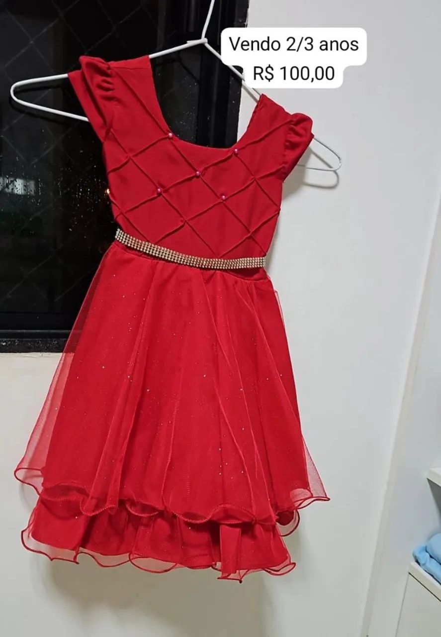 Vestido de luxo infantil