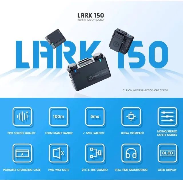 Microfone Lark 150 Duo - R$ 550 - Foto 2