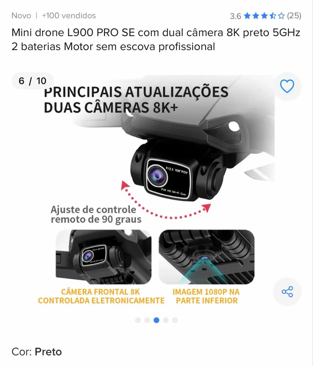 Drone - novo - Foto 6