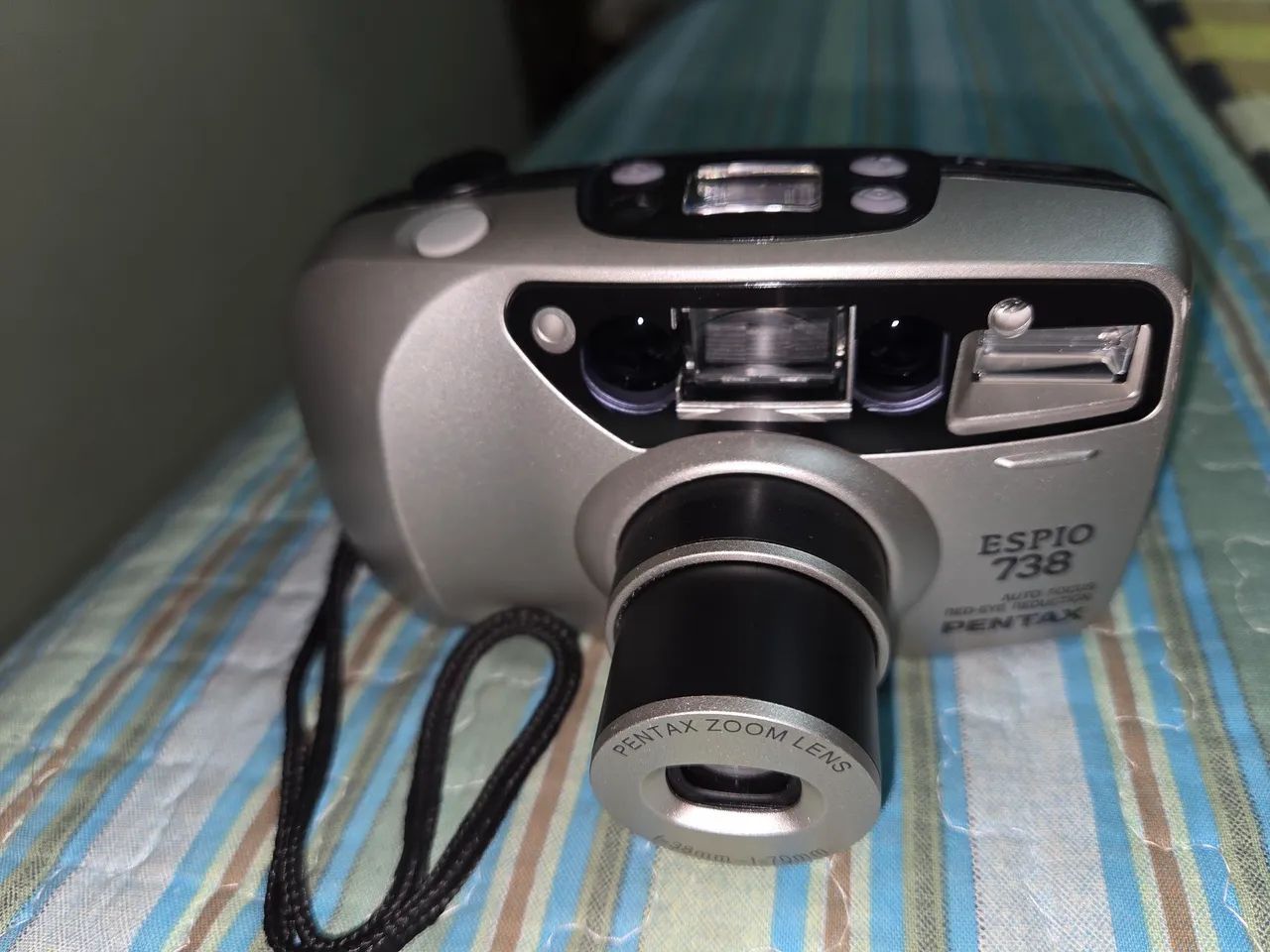 CÂMERA FOTOGRÁFICA PENTAX , ESPIO 738 , BATERIA NOVA , SUPER NOVA