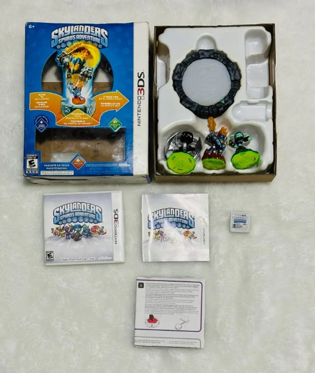 Skylanders Spyros Adventure Nintendo 3DS Completo + Portal +