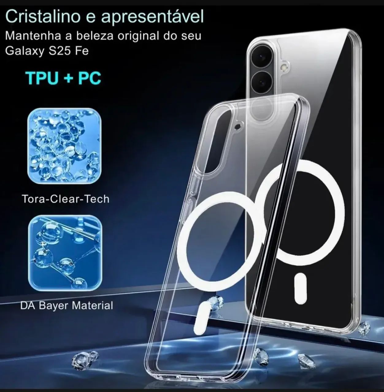 Capa Case Samsung Galaxy S25Fe - Foto 5