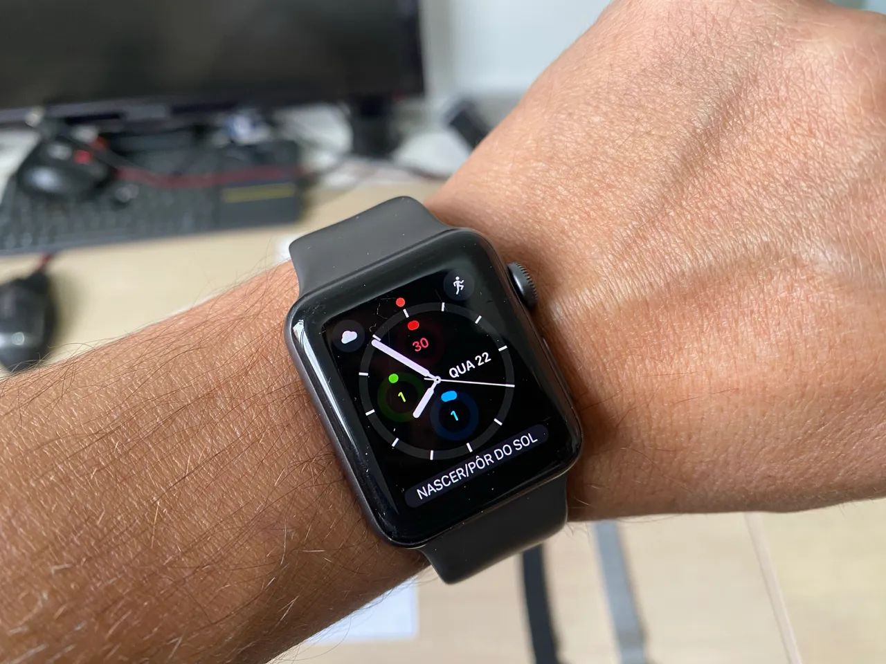 Apple Watch séries 3 38mm (Leia Anúncio) - Foto 3