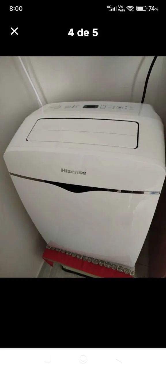 VENDE-SE AR CONDICIONADO DE PÉ COM VENTILAÇÃO  - Foto 2