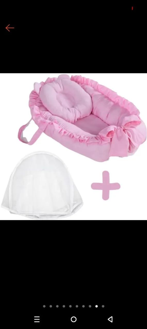 Kit ninho redutor de berço 