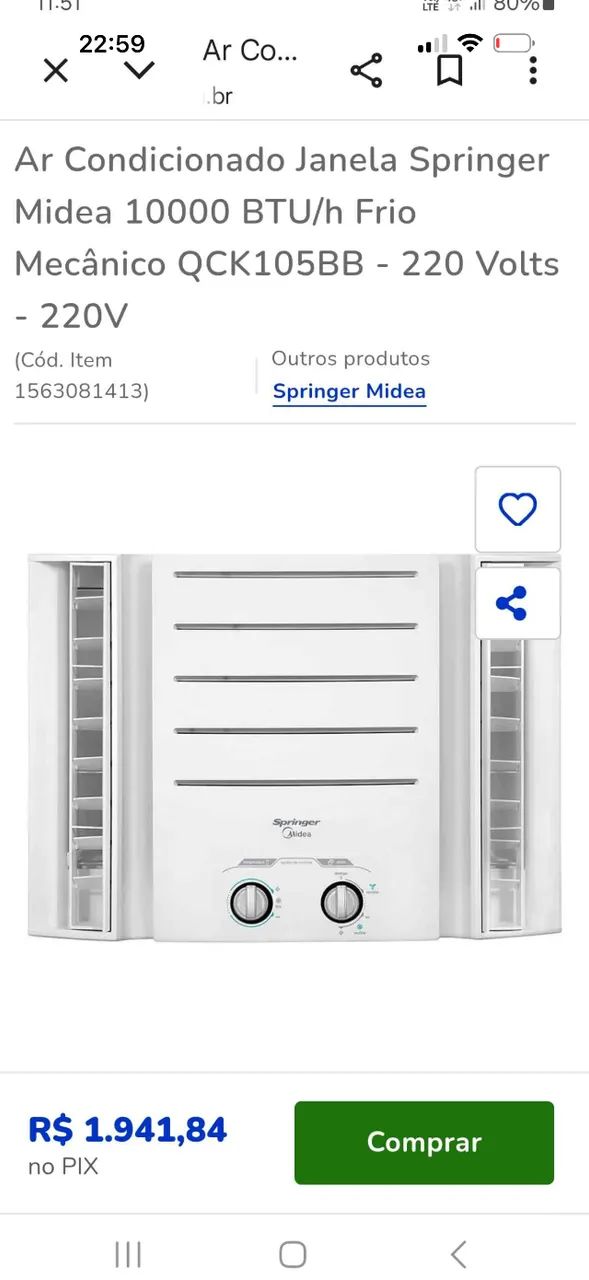 Ar condicionado janela - Foto 3