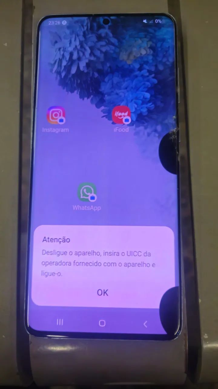 s20 plus - tela quebrada - Foto 2