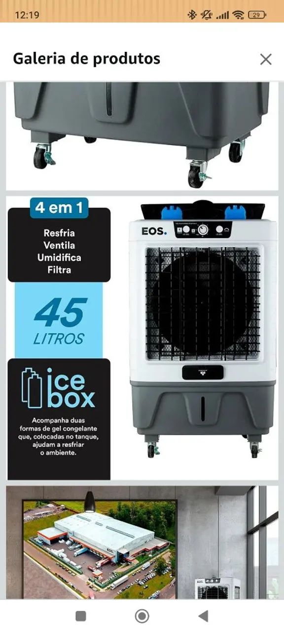 Climatizador de Ar EOS. - Foto 6