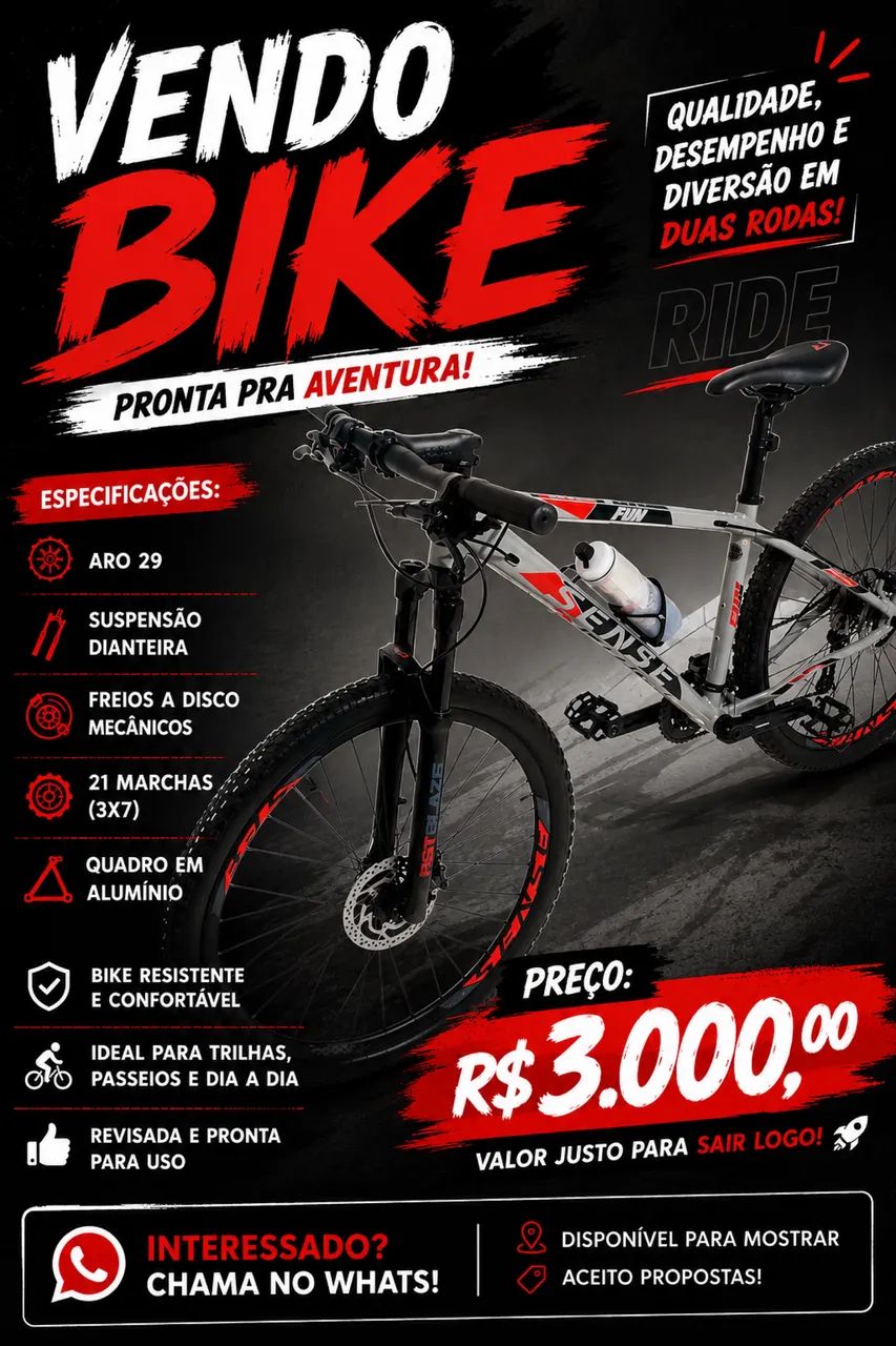 BIKE À VENDA!