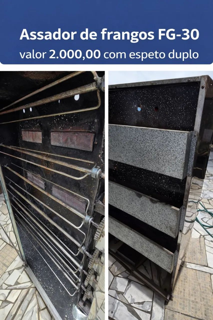 Assador de Frangos FG-30 - Espeto Duplo - Foto 2