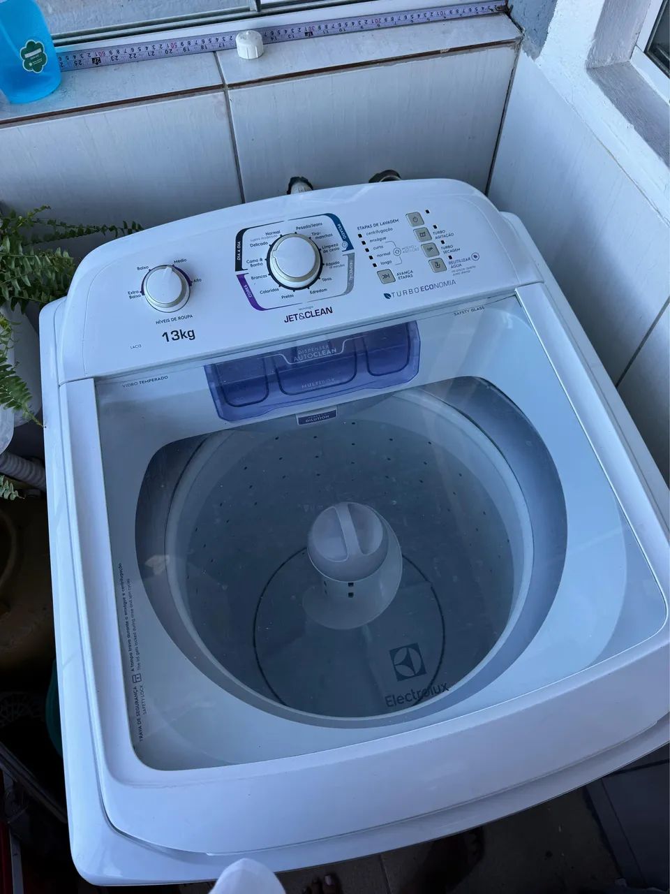Seu conforto tá aqui. Adeus lavar roupa na mão! Máquina de lavar ELETROLUX 13KG JET&CLEAN  - Foto 3