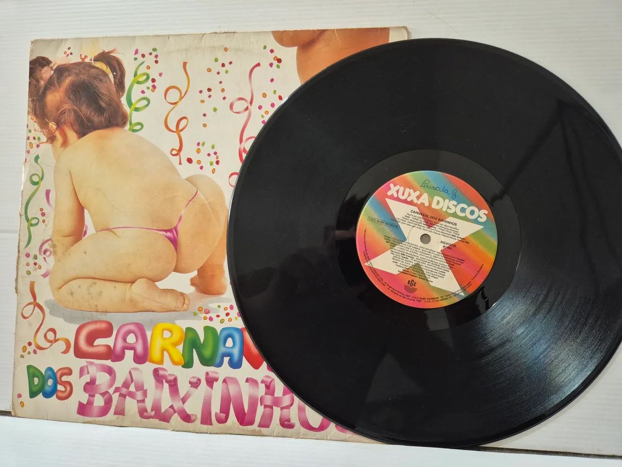 LP Carnaval dos Baixinhos da Xuxa Ilariê (bom estado raro) - Foto 2