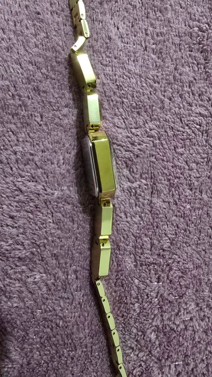 Relógio Technos Feminino Crystal Dourado - Foto 4