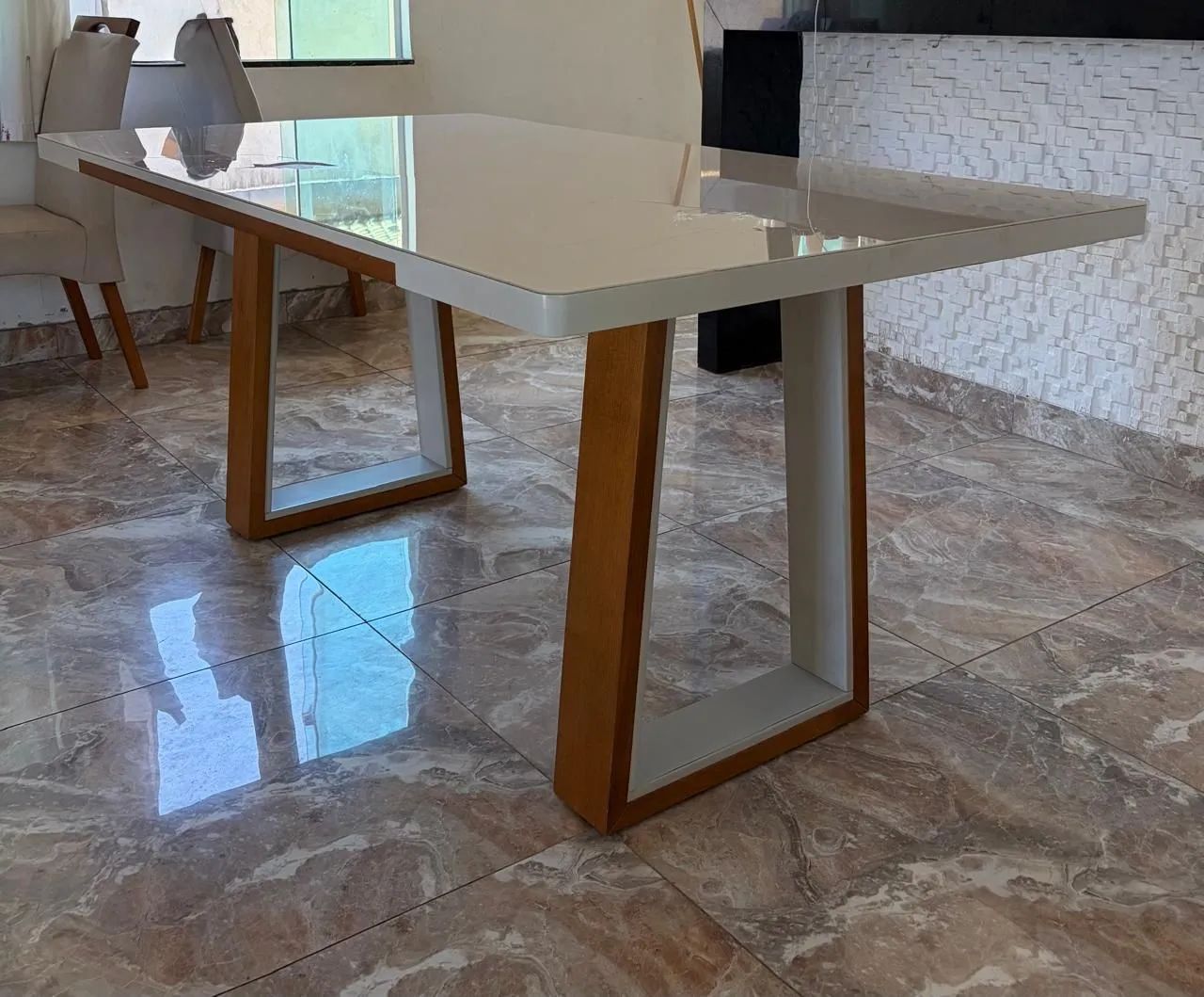 Mesa de jantar retangular  - Foto 5