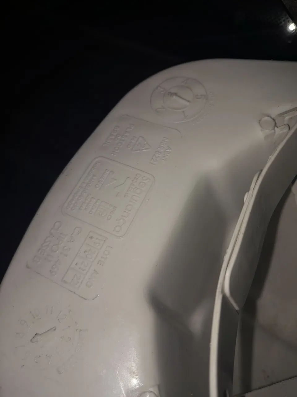 Capacete de obras branco