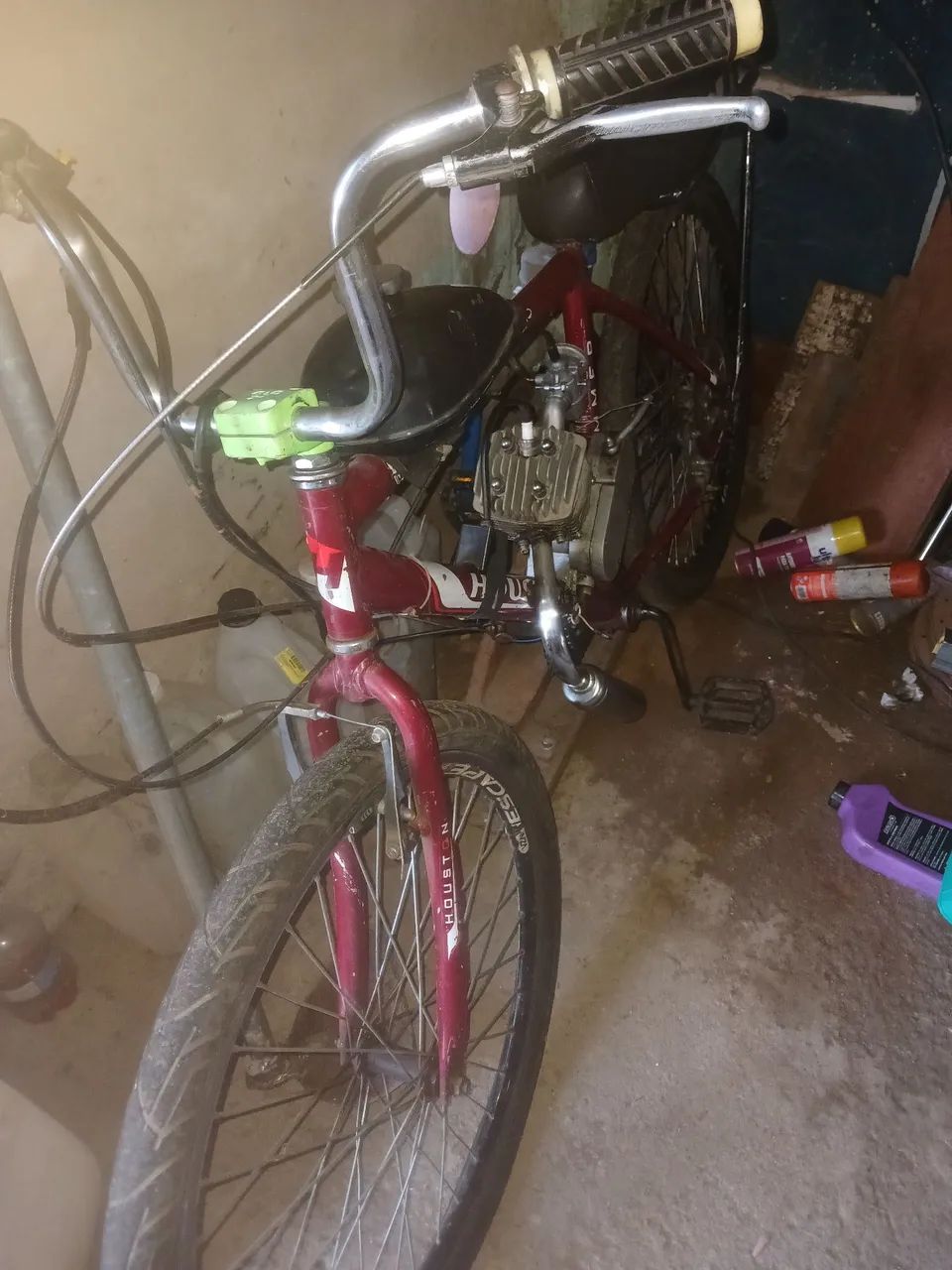 Bicicleta motorizada 80cc  - Foto 3