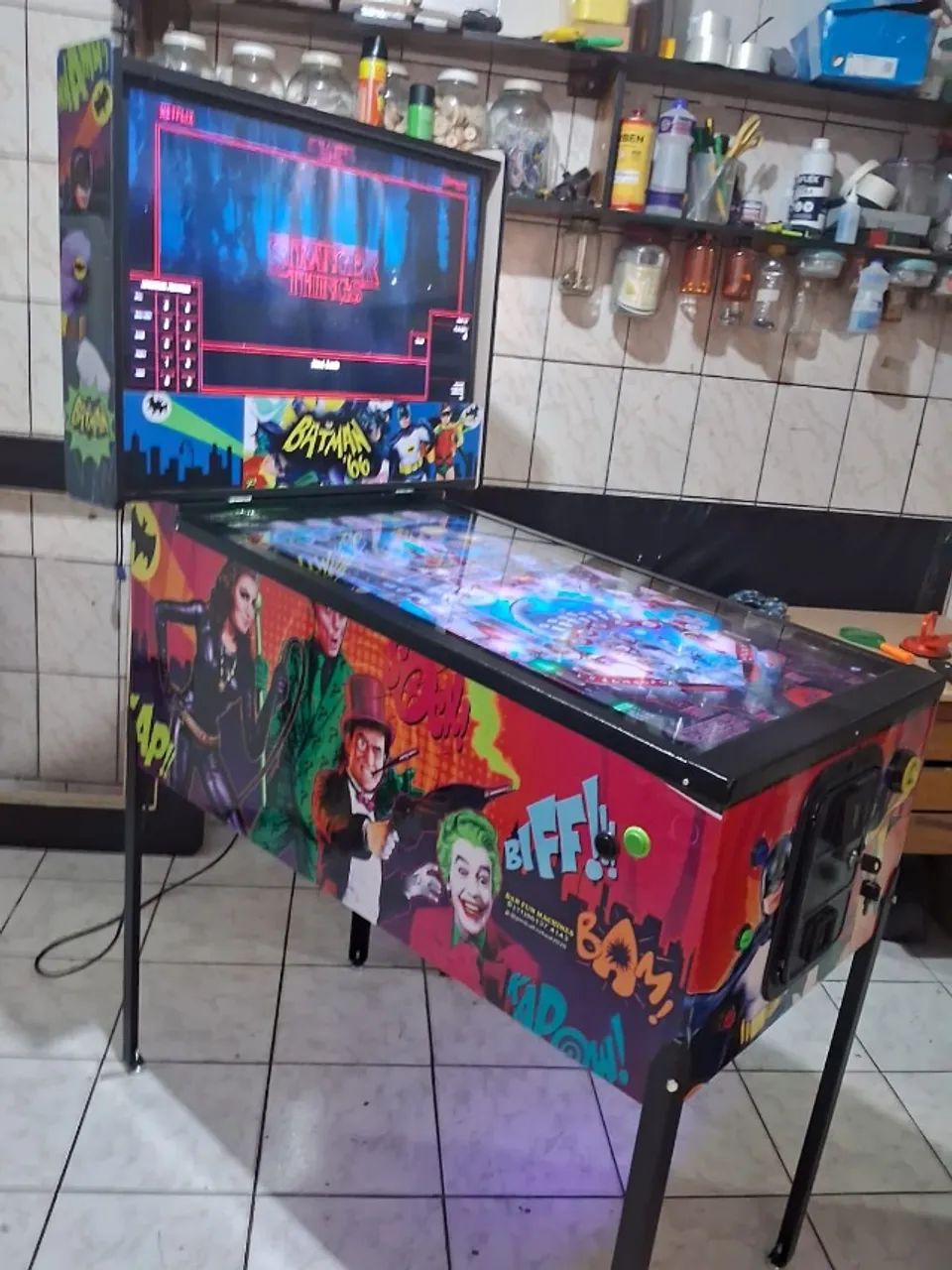 Máquina Pinball Virtual 32 polegadas