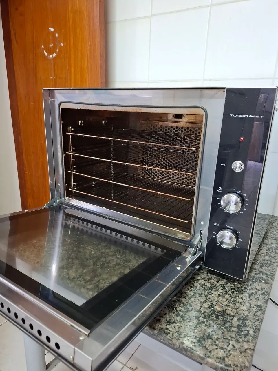 Forno elétrico Turbo Fast FISCHER excelente estado de conservação (127V) - Foto 2