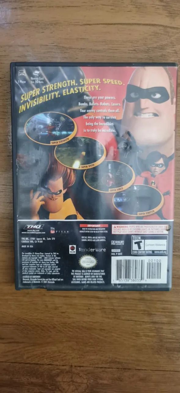 Os Incriveis - Gamecube - Foto 2
