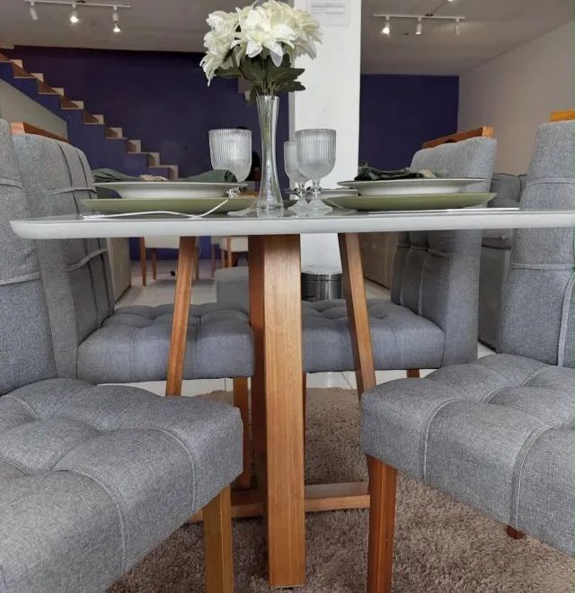 Mesa Jantar 4 CADEIRAS 