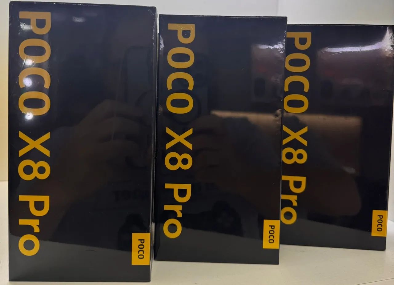 POCO X8 Pro 12/512 R$ 2699,00 Preto, Branco  Global 